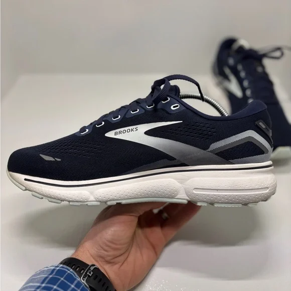 Brooks Ghost 15 Women’s Running Shoes Size 11 Wide D Navy Blue Athletic Sneakers - Picture 12 of 15